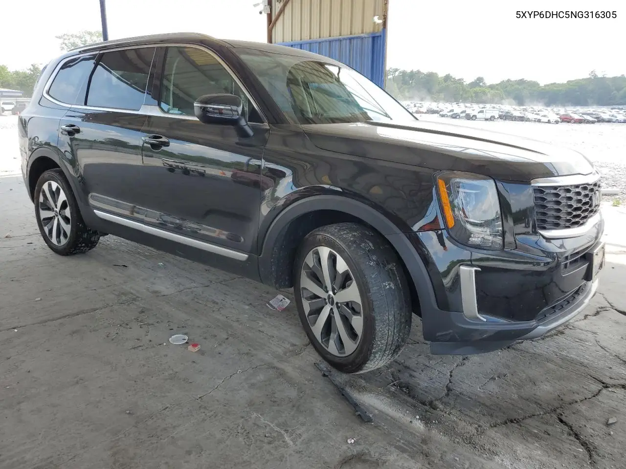 2022 Kia Telluride S VIN: 5XYP6DHC5NG316305 Lot: 62499785
