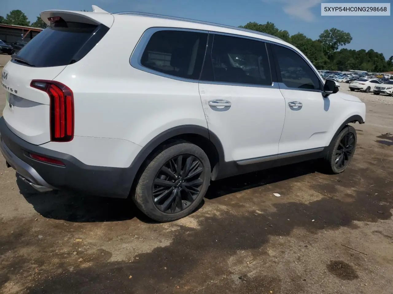 2022 Kia Telluride Sx VIN: 5XYP54HC0NG298668 Lot: 62716655