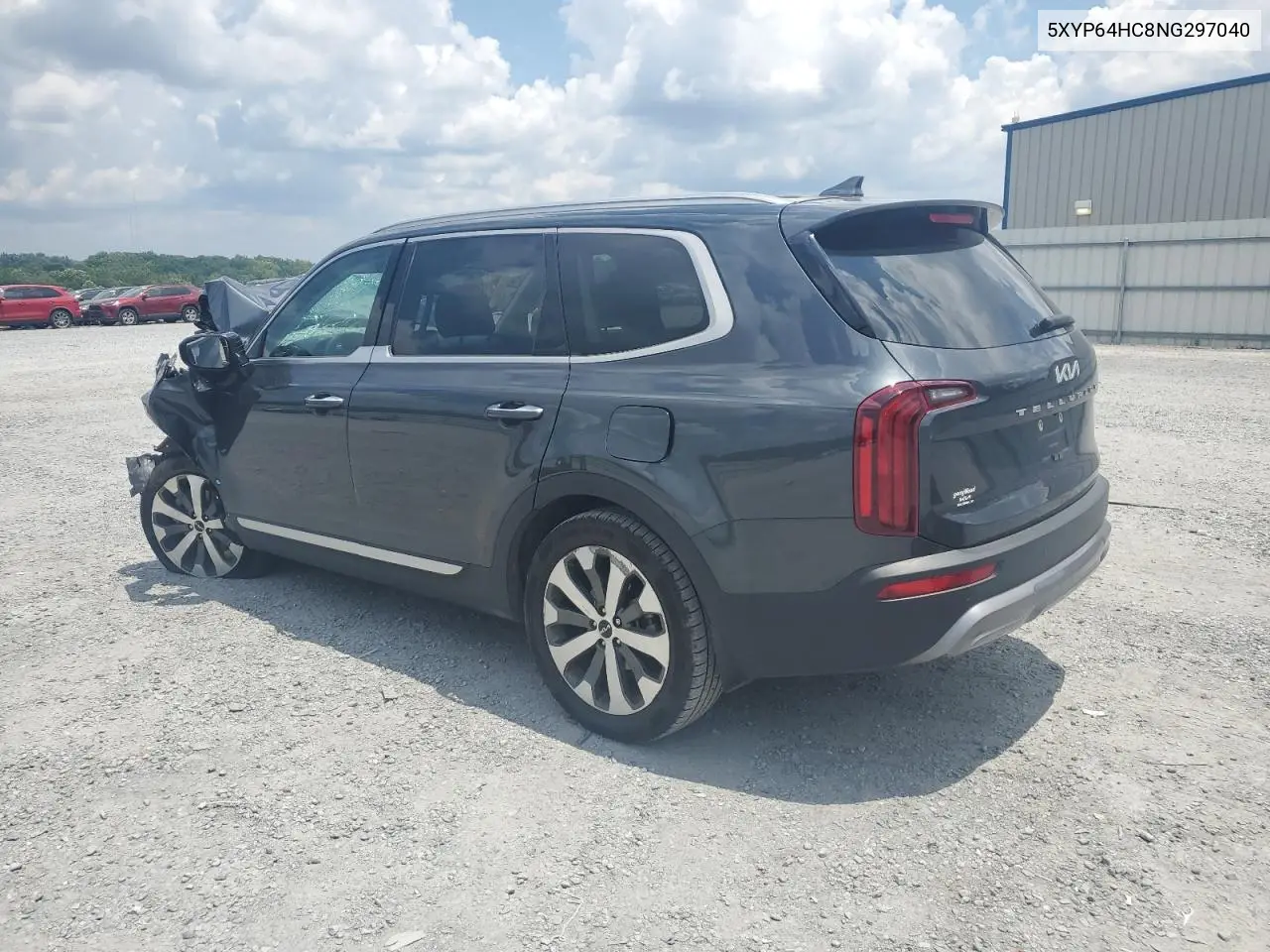 2022 Kia Telluride S VIN: 5XYP64HC8NG297040 Lot: 62965455