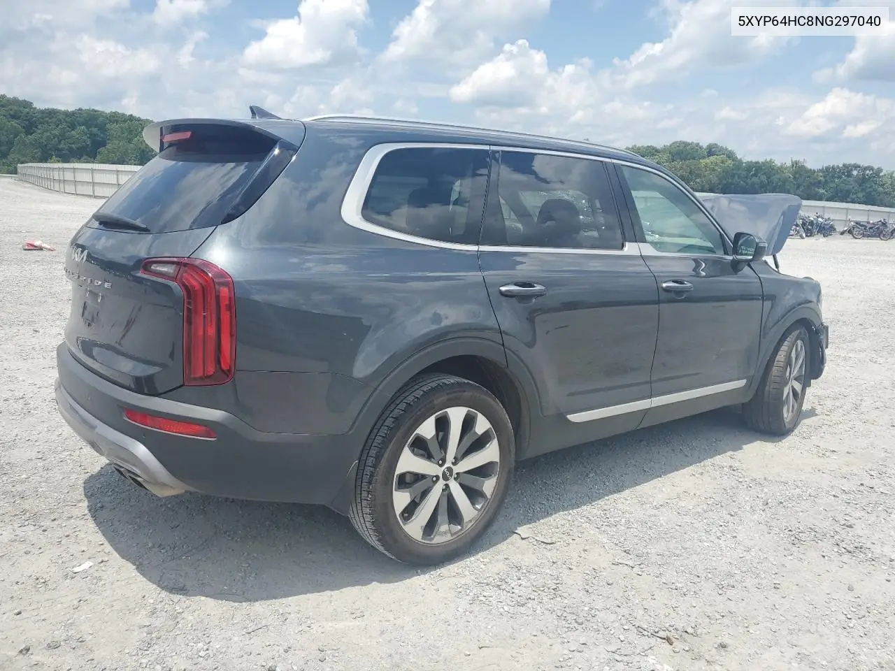 2022 Kia Telluride S VIN: 5XYP64HC8NG297040 Lot: 62965455