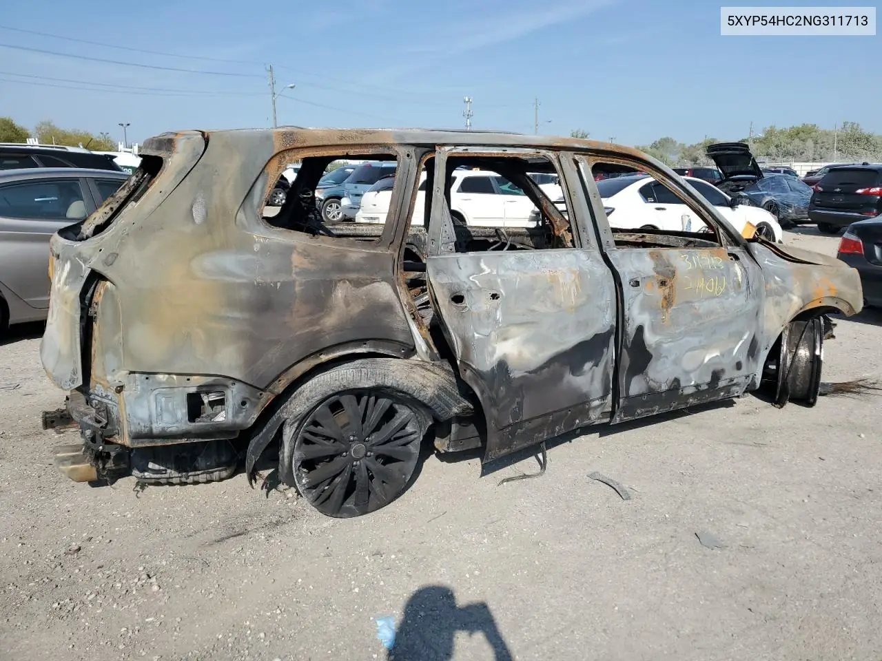 2022 Kia Telluride Sx VIN: 5XYP54HC2NG311713 Lot: 71005324