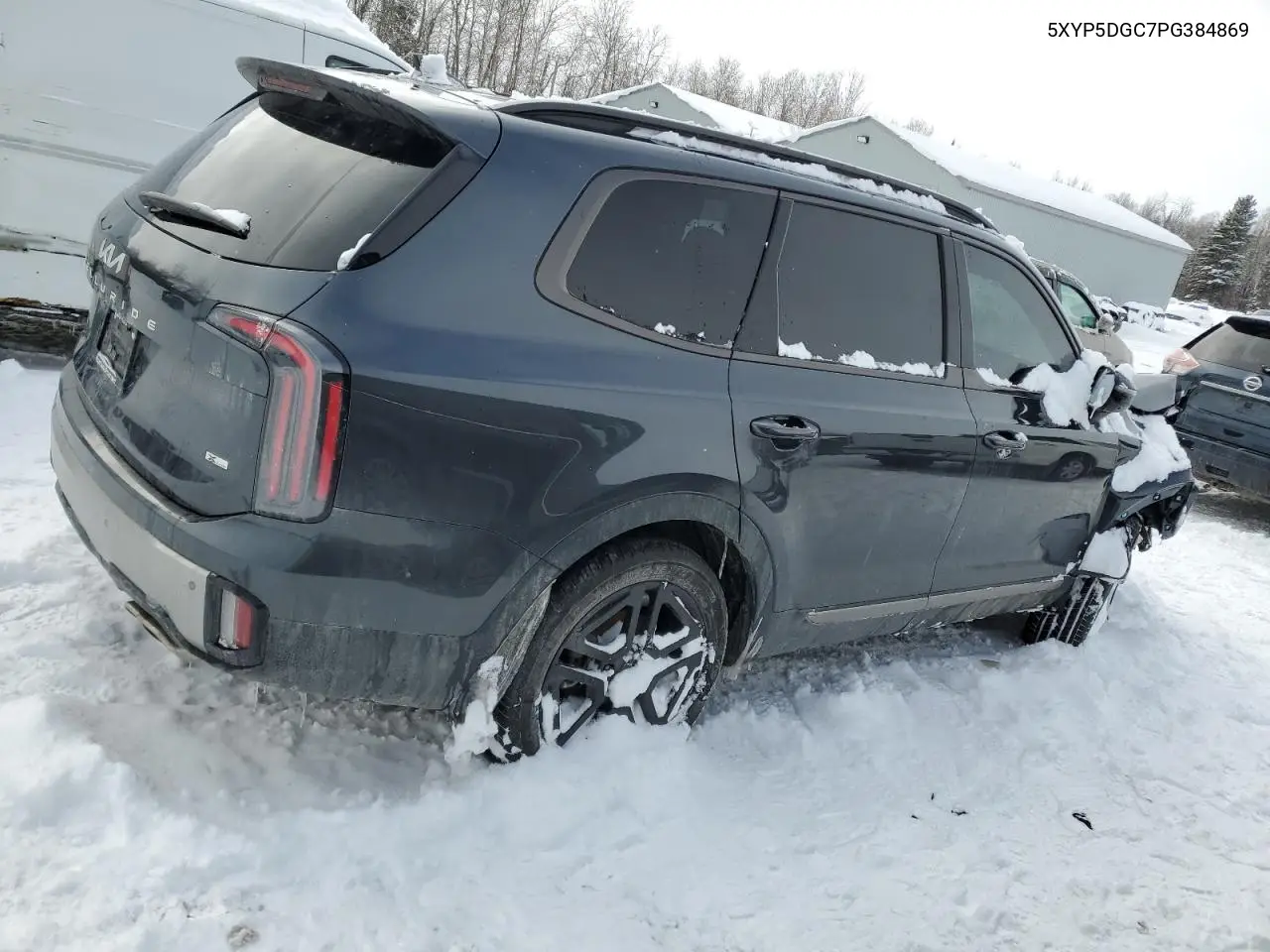 2023 Kia Telluride Sx VIN: 5XYP5DGC7PG384869 Lot: 45141575