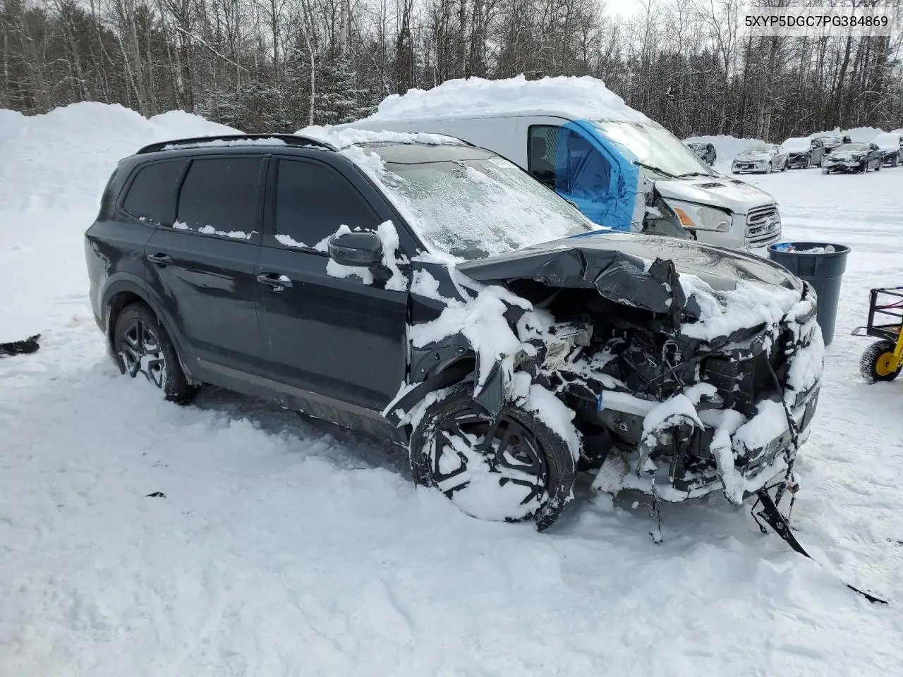 2023 Kia Telluride Sx VIN: 5XYP5DGC7PG384869 Lot: 45141575