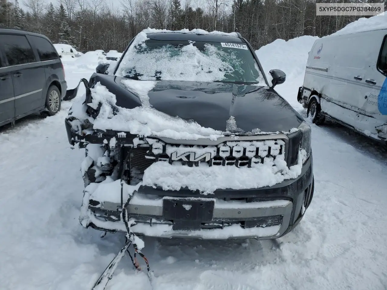 2023 Kia Telluride Sx VIN: 5XYP5DGC7PG384869 Lot: 45141575