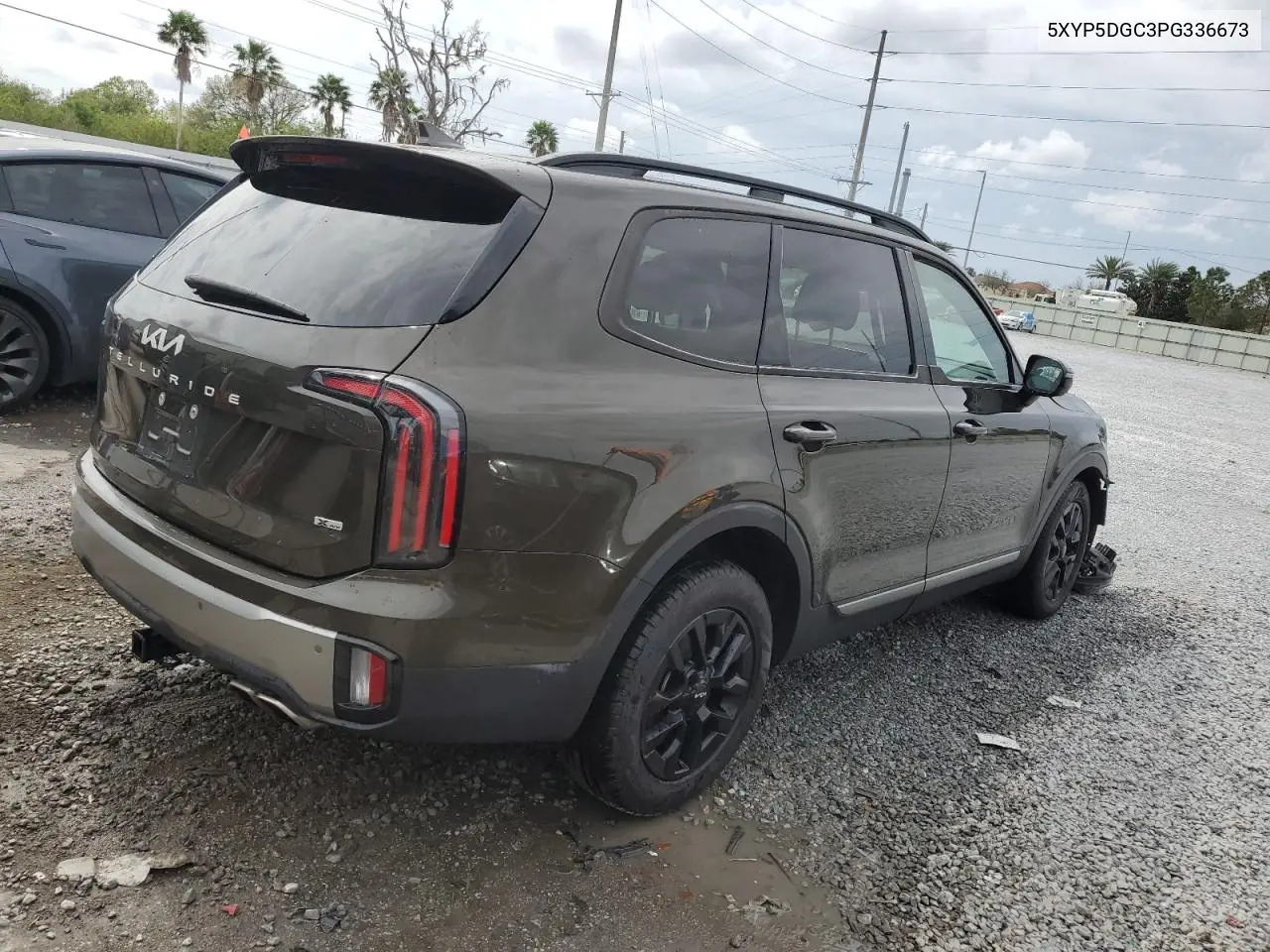 2023 Kia Telluride Sx VIN: 5XYP5DGC3PG336673 Lot: 46028755