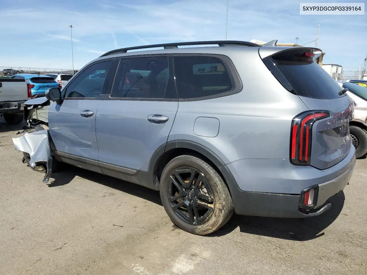 2023 Kia Telluride Ex VIN: 5XYP3DGC0PG339164 Lot: 50011535