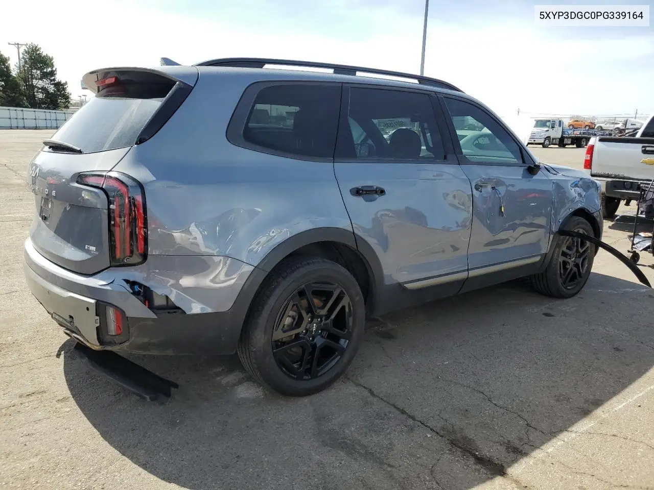 2023 Kia Telluride Ex VIN: 5XYP3DGC0PG339164 Lot: 50011535