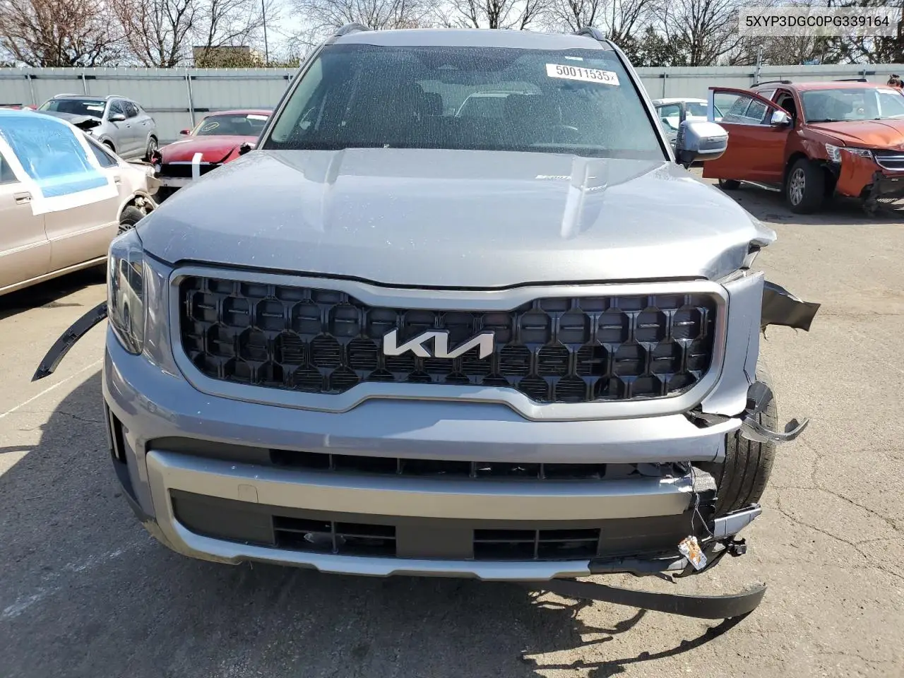 2023 Kia Telluride Ex VIN: 5XYP3DGC0PG339164 Lot: 50011535