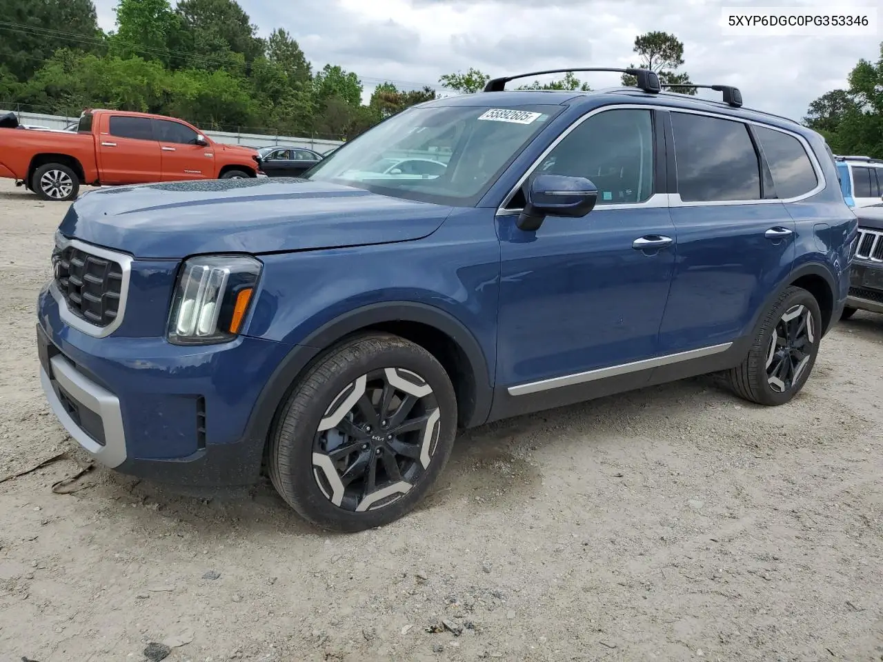 2023 Kia Telluride S VIN: 5XYP6DGC0PG353346 Lot: 55892605