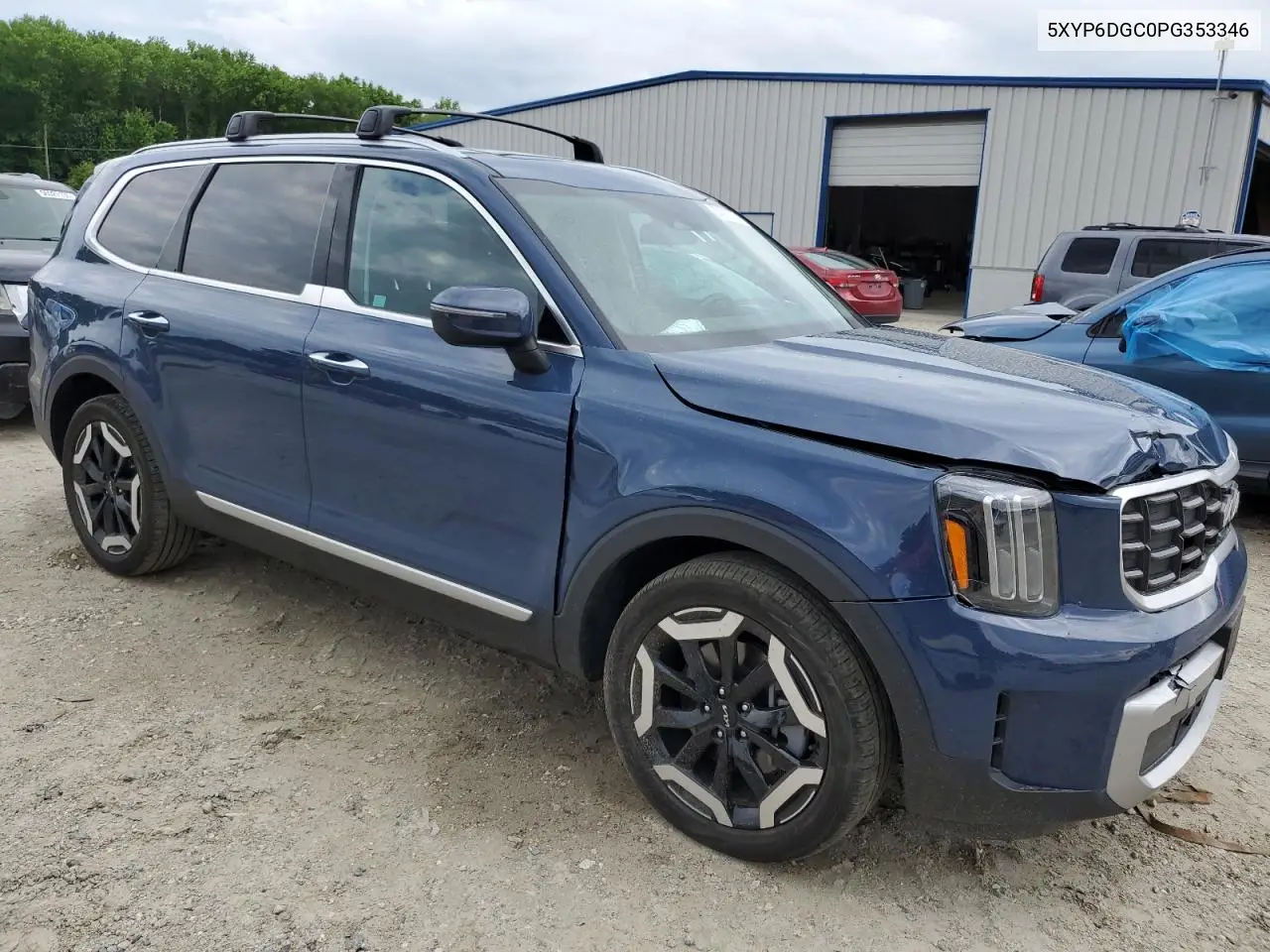2023 Kia Telluride S VIN: 5XYP6DGC0PG353346 Lot: 55892605
