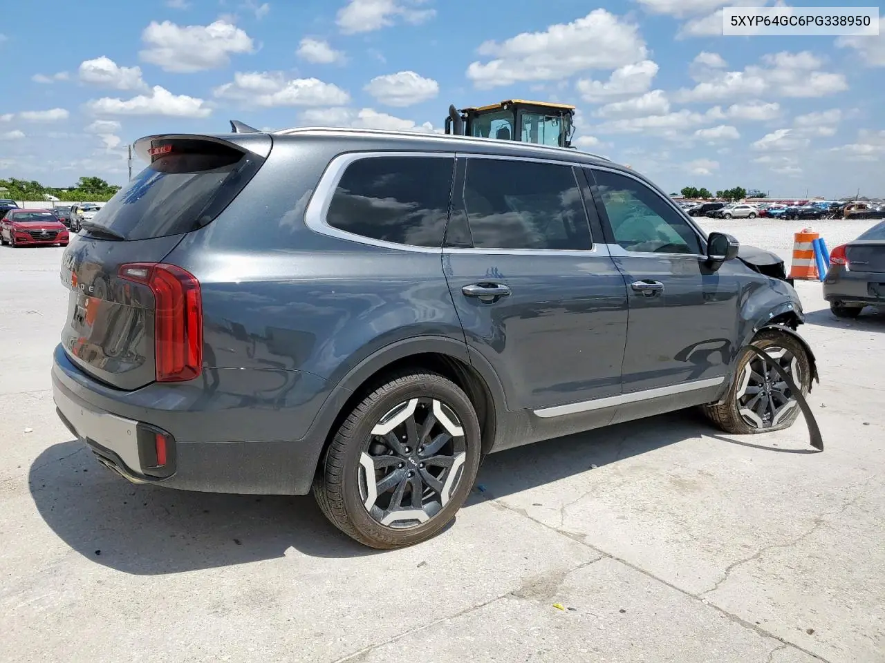 2023 Kia Telluride S VIN: 5XYP64GC6PG338950 Lot: 62585695