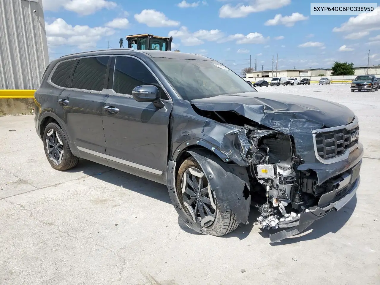 2023 Kia Telluride S VIN: 5XYP64GC6PG338950 Lot: 62585695