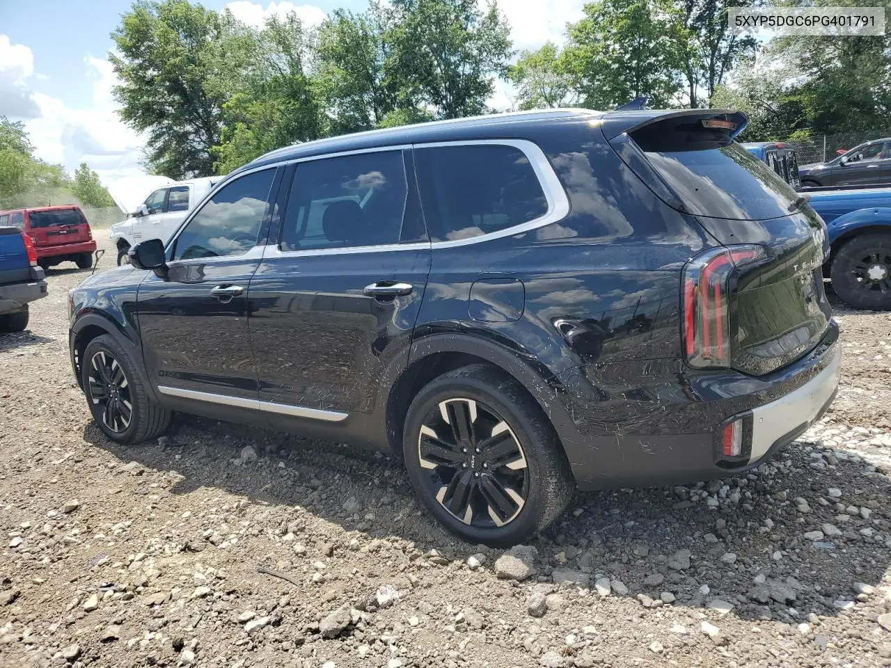 2023 Kia Telluride Sx VIN: 5XYP5DGC6PG401791 Lot: 63160375