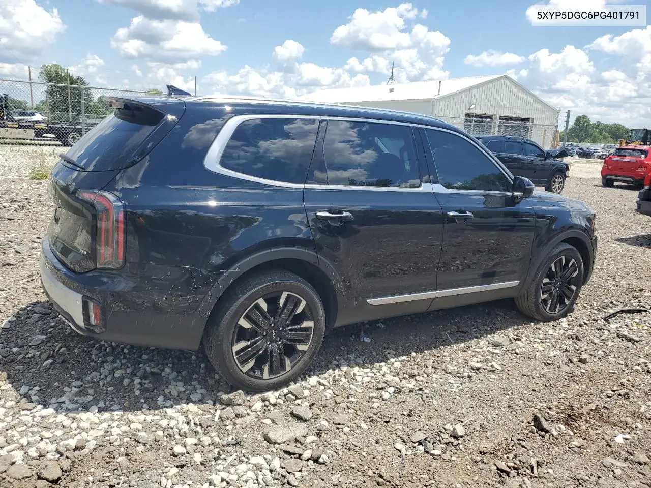 2023 Kia Telluride Sx VIN: 5XYP5DGC6PG401791 Lot: 63160375