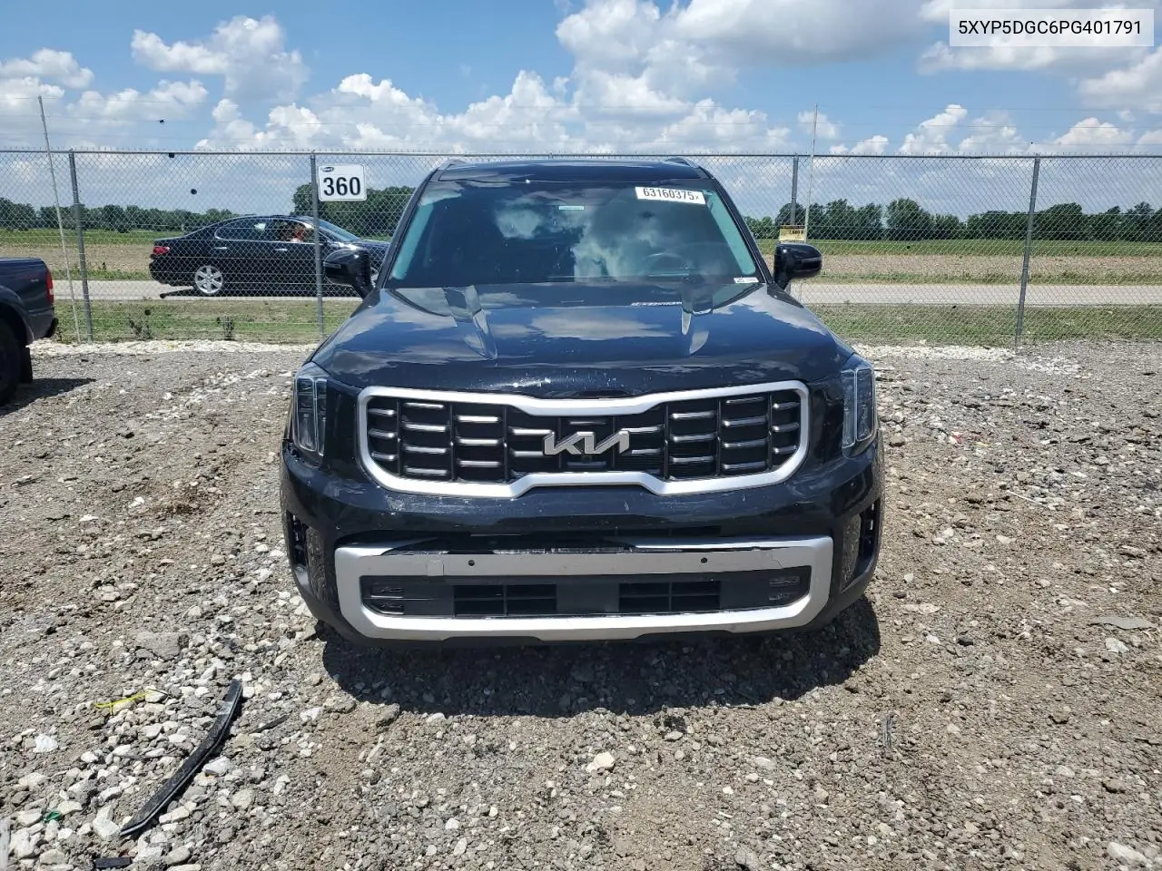 2023 Kia Telluride Sx VIN: 5XYP5DGC6PG401791 Lot: 63160375