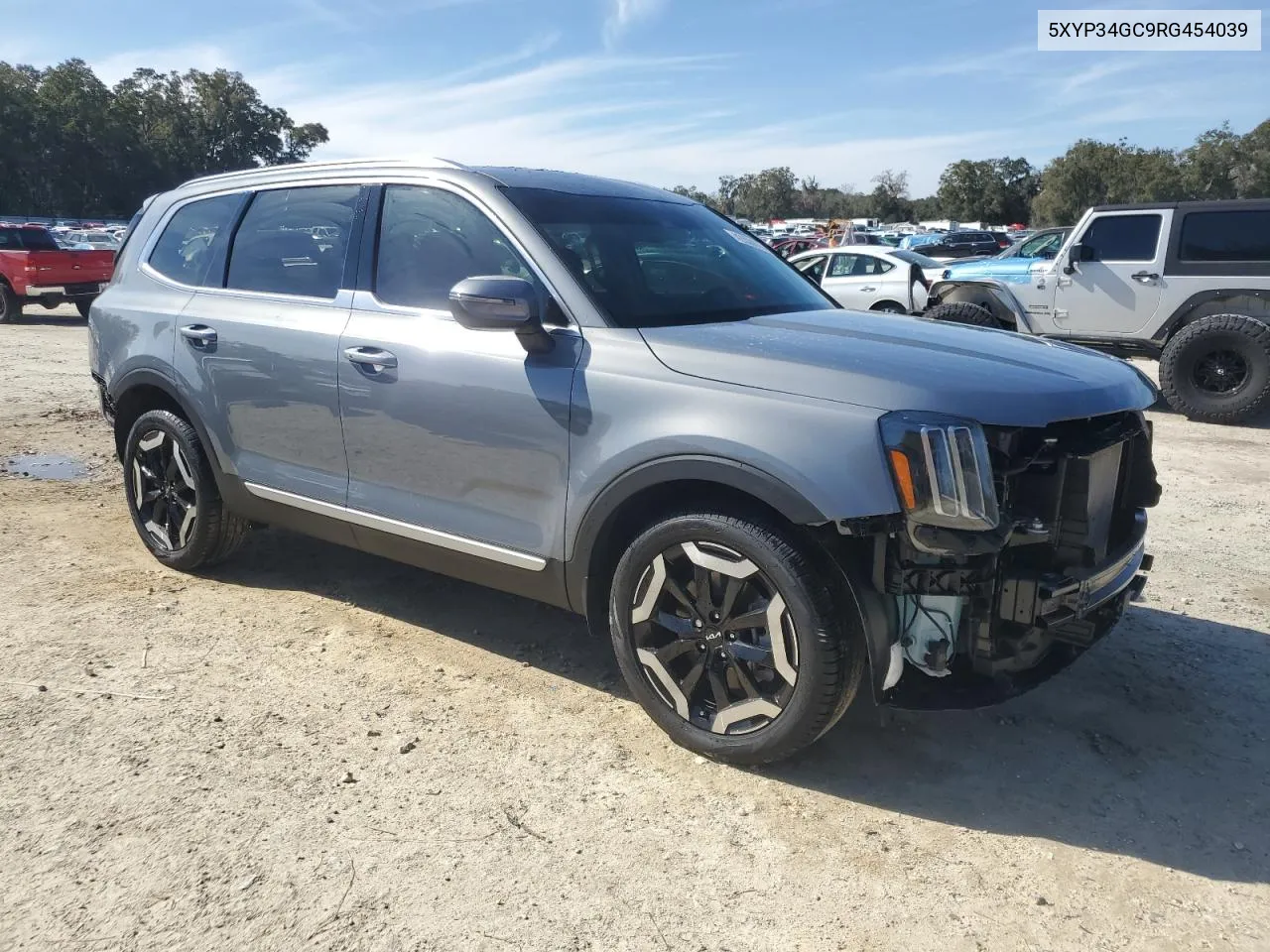 2024 Kia Telluride Ex VIN: 5XYP34GC9RG454039 Lot: 42808695