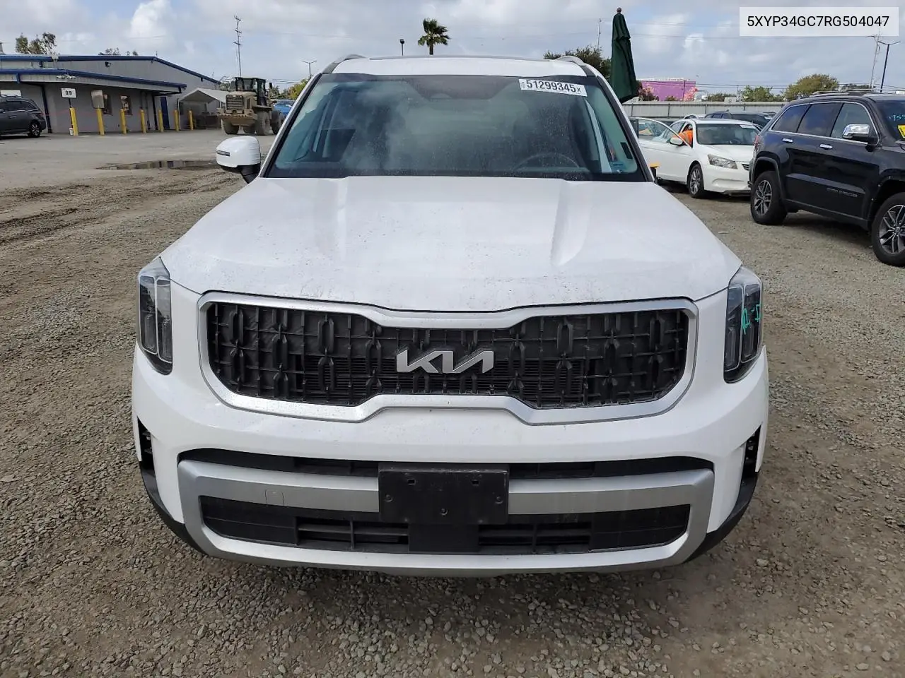 2024 Kia Telluride Ex VIN: 5XYP34GC7RG504047 Lot: 51299345