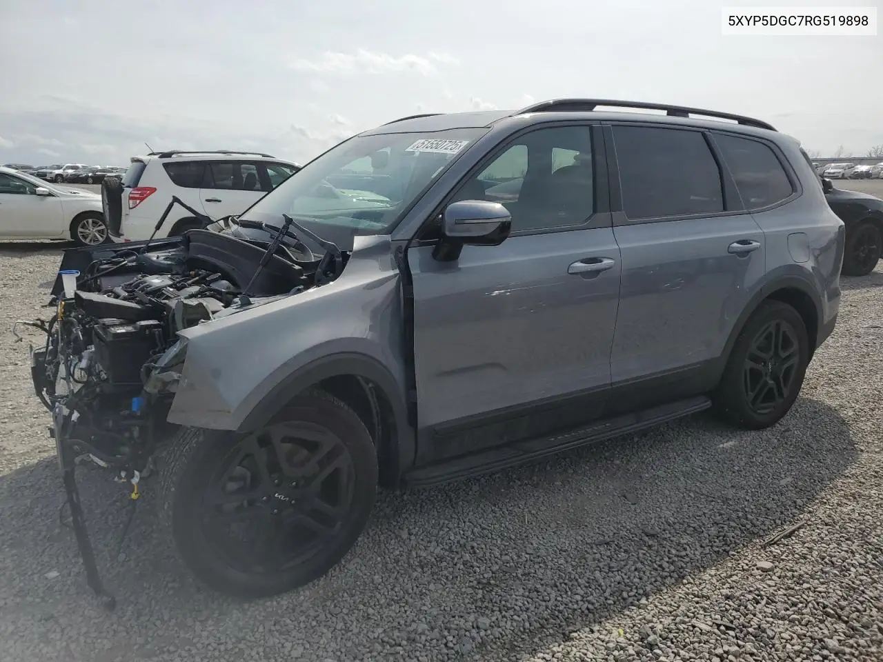 2024 Kia Telluride Sx VIN: 5XYP5DGC7RG519898 Lot: 51550725