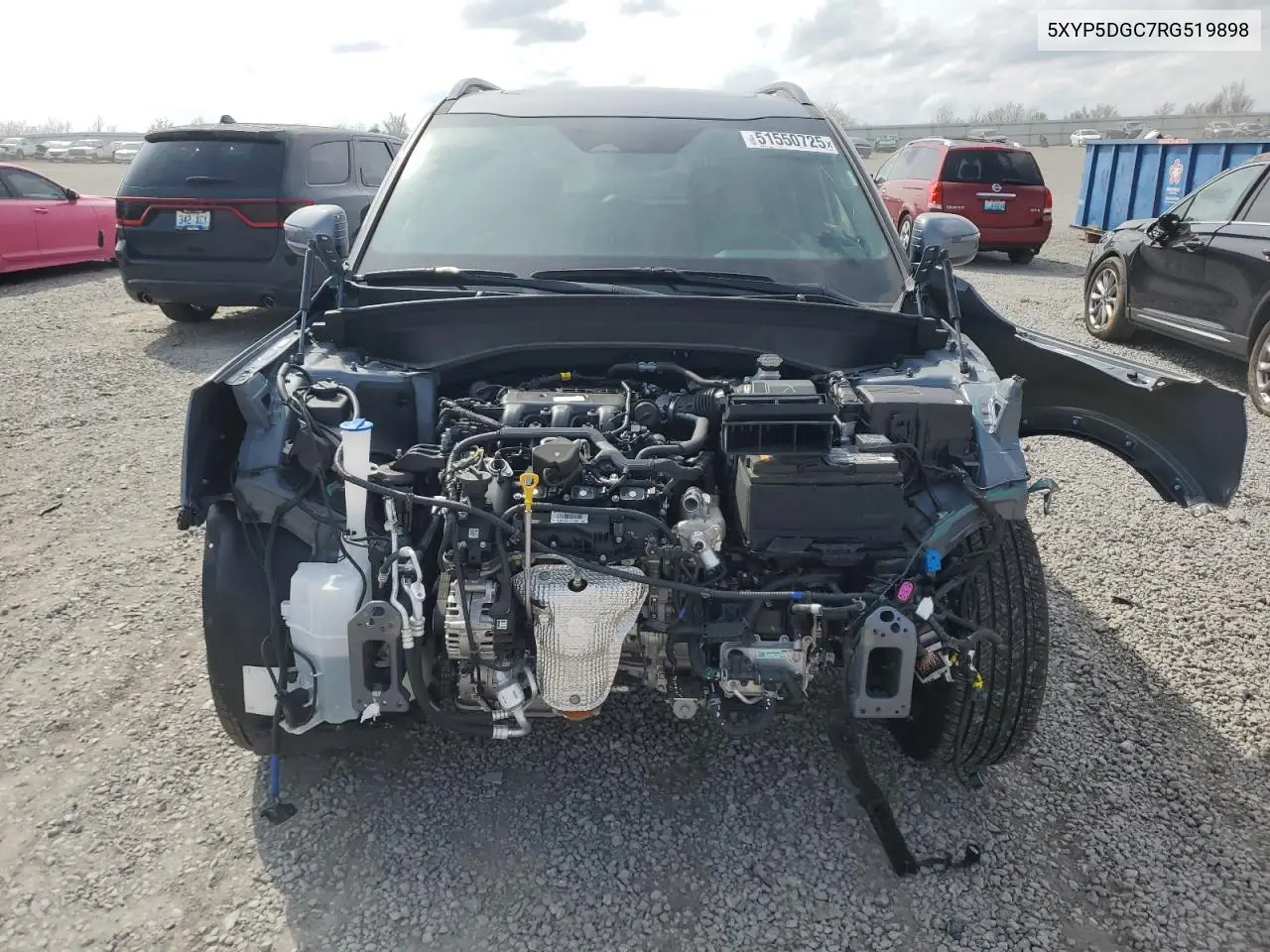 2024 Kia Telluride Sx VIN: 5XYP5DGC7RG519898 Lot: 51550725