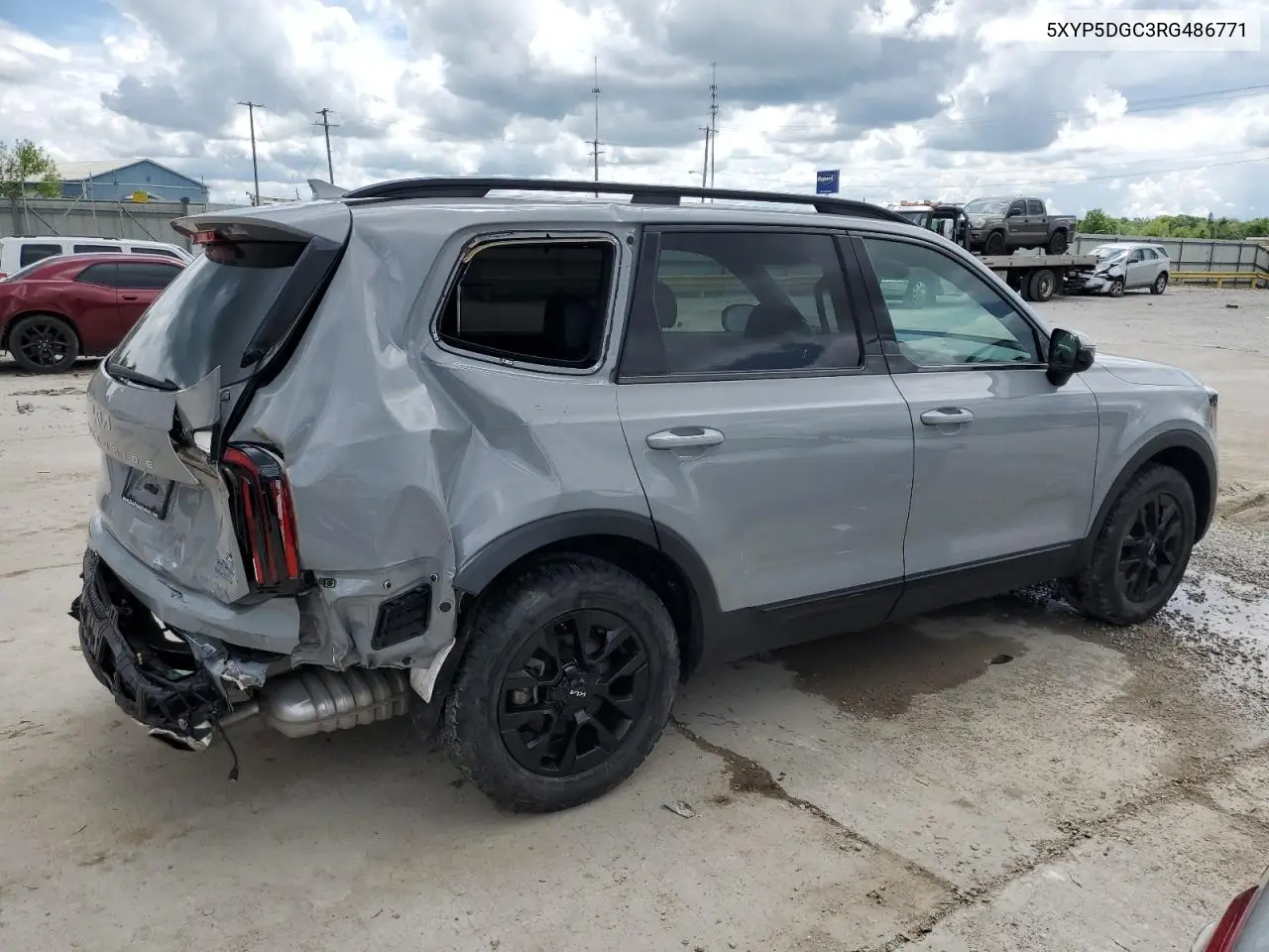 2024 Kia Telluride Sx VIN: 5XYP5DGC3RG486771 Lot: 55603525