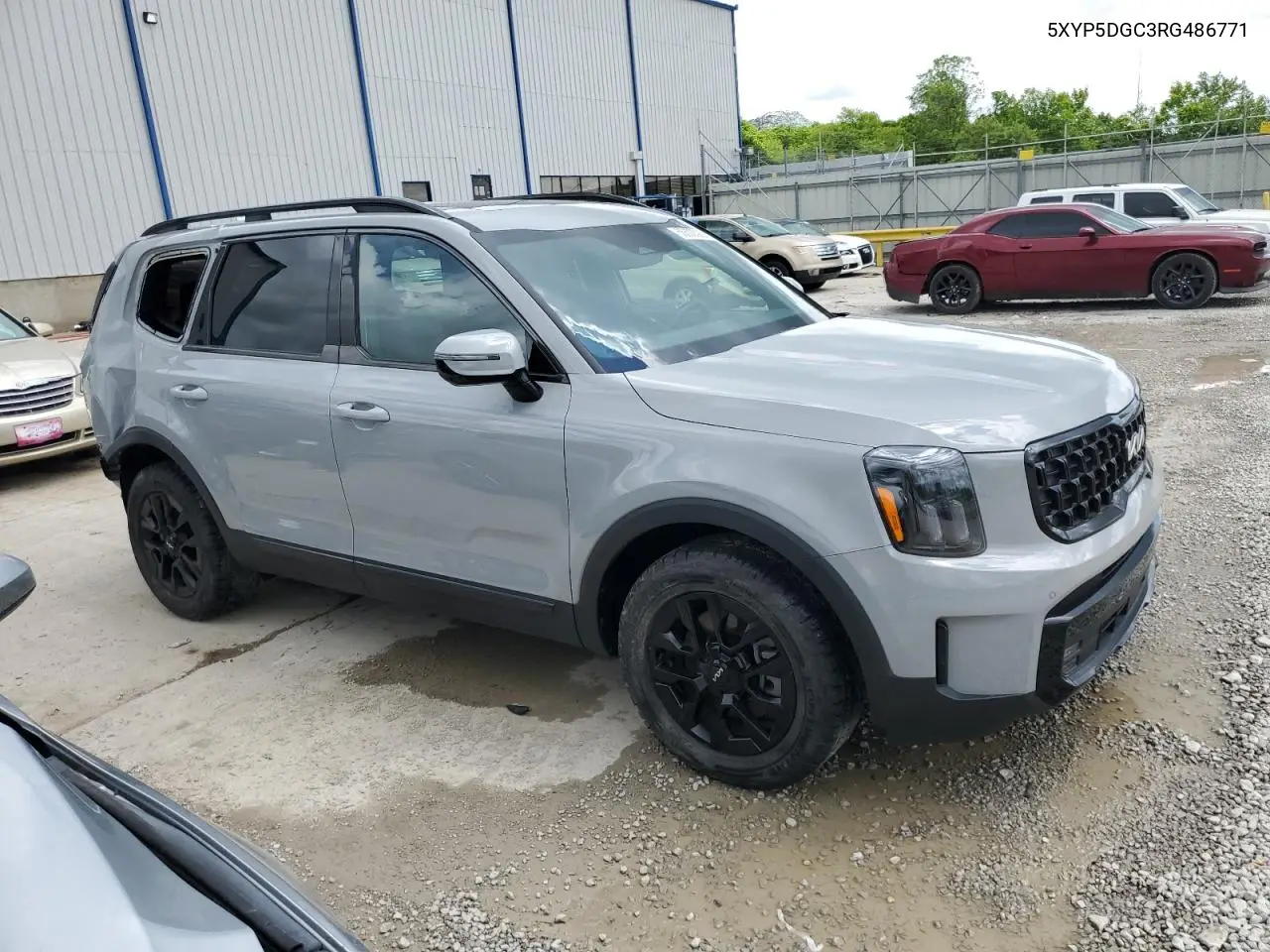 2024 Kia Telluride Sx VIN: 5XYP5DGC3RG486771 Lot: 55603525