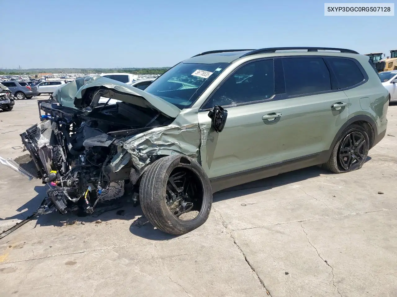 2024 Kia Telluride Ex VIN: 5XYP3DGC0RG507128 Lot: 56778535