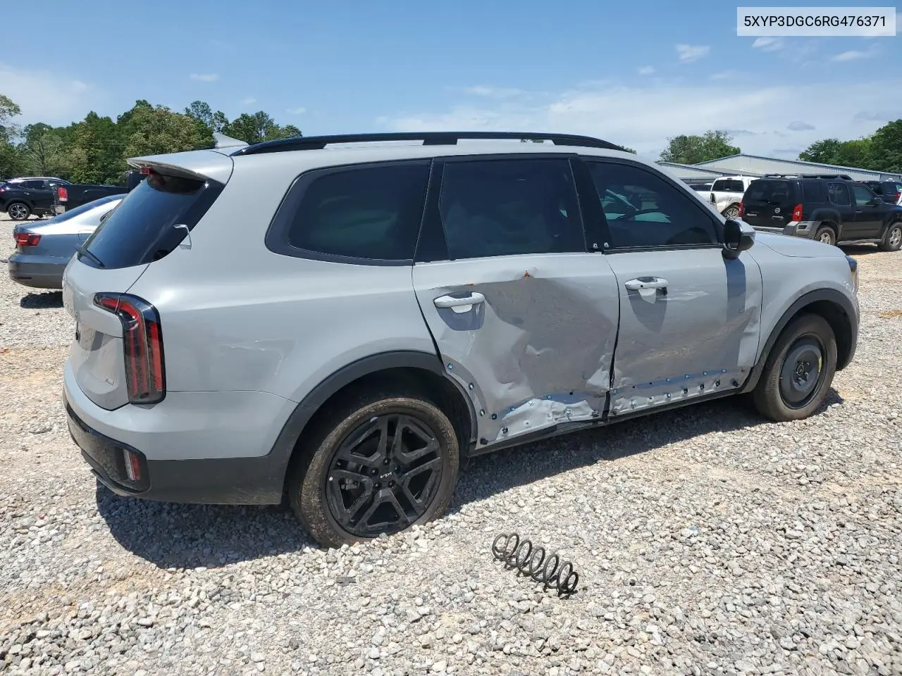 2024 Kia Telluride Ex VIN: 5XYP3DGC6RG476371 Lot: 56836845