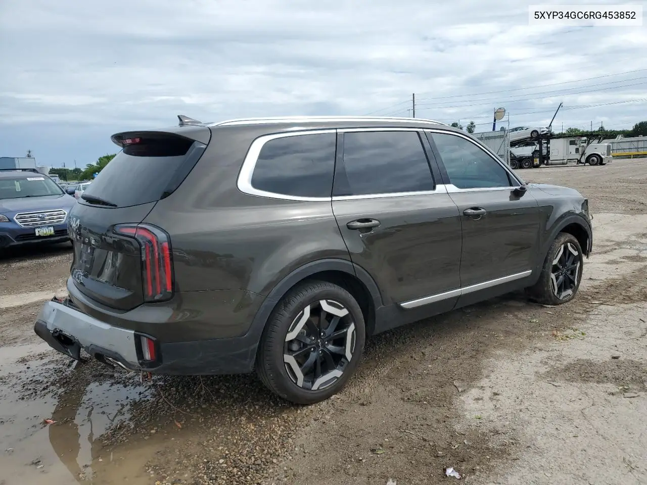 2024 Kia Telluride Ex VIN: 5XYP34GC6RG453852 Lot: 61584905