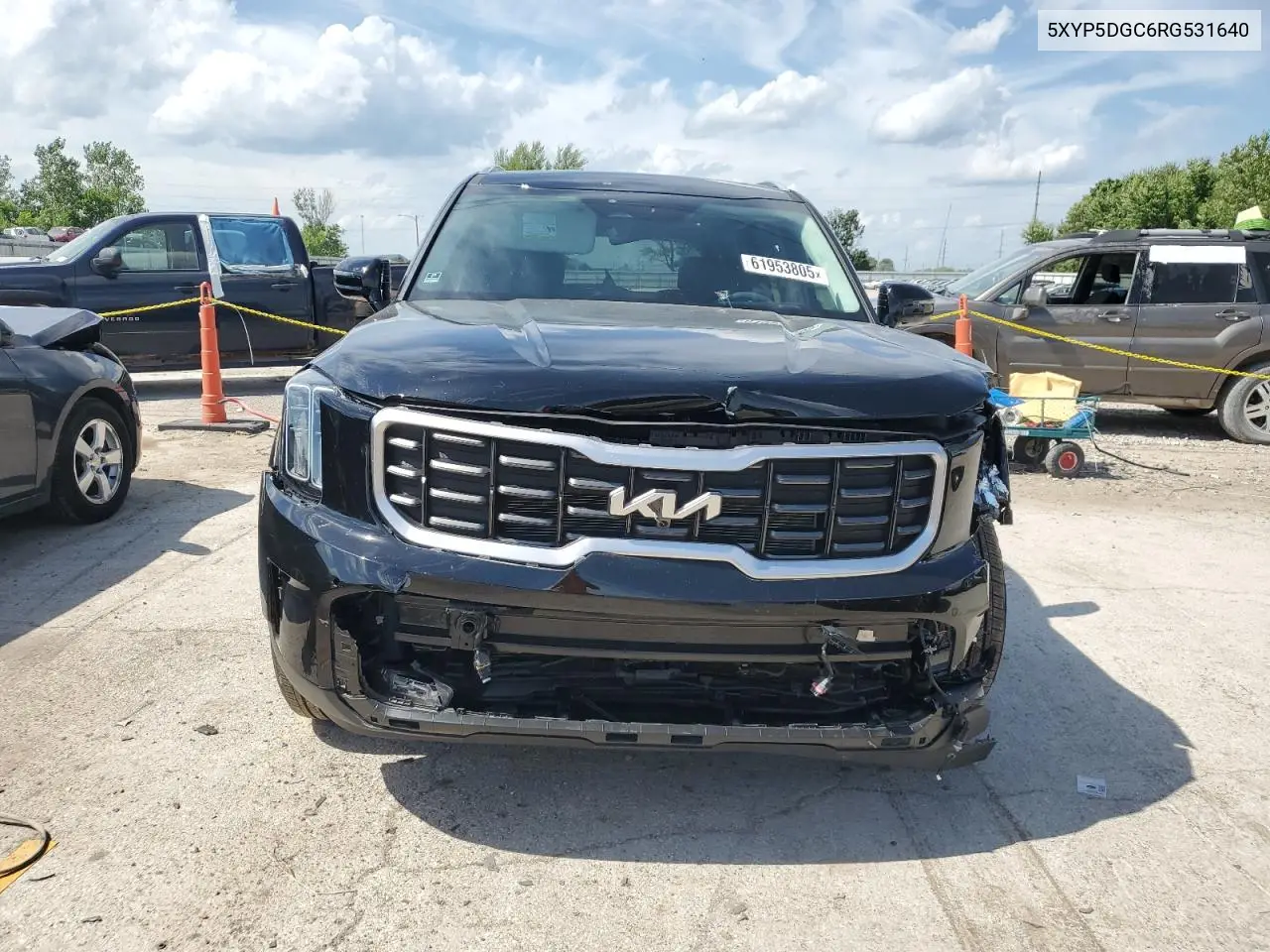 2024 Kia Telluride Sx VIN: 5XYP5DGC6RG531640 Lot: 61953805