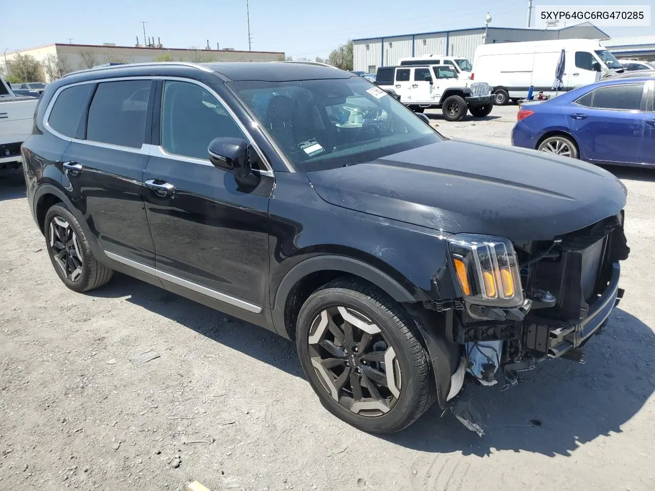 2024 Kia Telluride S VIN: 5XYP64GC6RG470285 Lot: 62158625