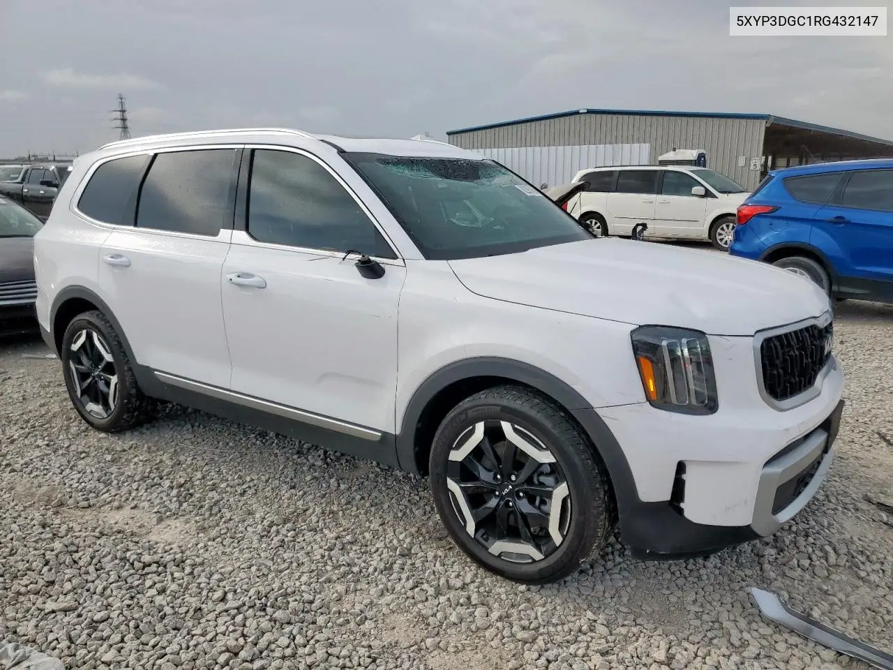 2024 Kia Telluride Ex VIN: 5XYP3DGC1RG432147 Lot: 62295145