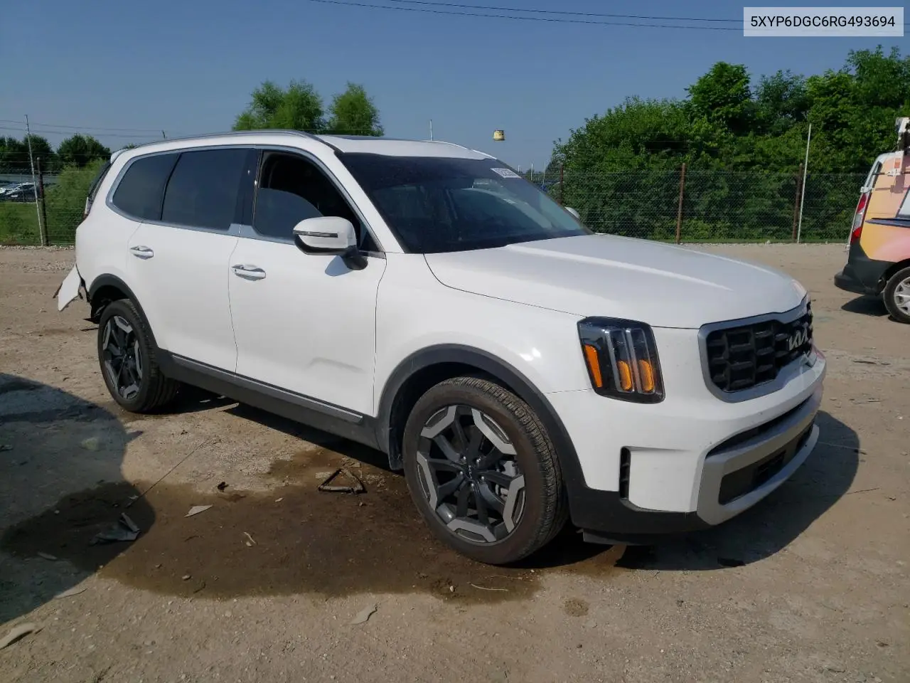 2024 Kia Telluride S VIN: 5XYP6DGC6RG493694 Lot: 62523355