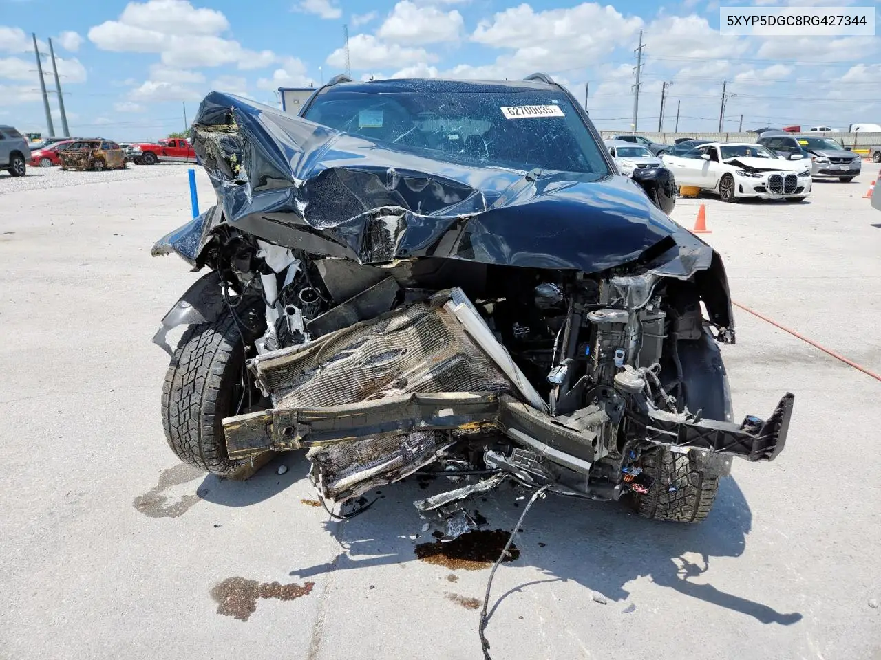 2024 Kia Telluride Sx VIN: 5XYP5DGC8RG427344 Lot: 62700035