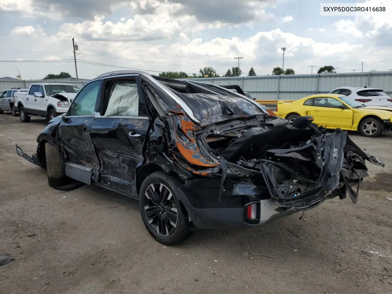 2024 Kia Telluride Sx VIN: 5XYP5DGC3RG416638 Lot: 62874765