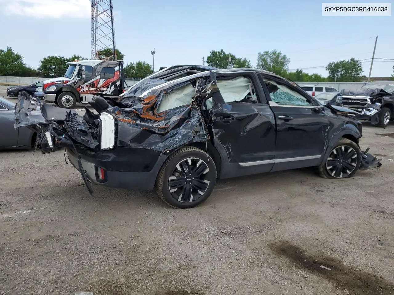 2024 Kia Telluride Sx VIN: 5XYP5DGC3RG416638 Lot: 62874765