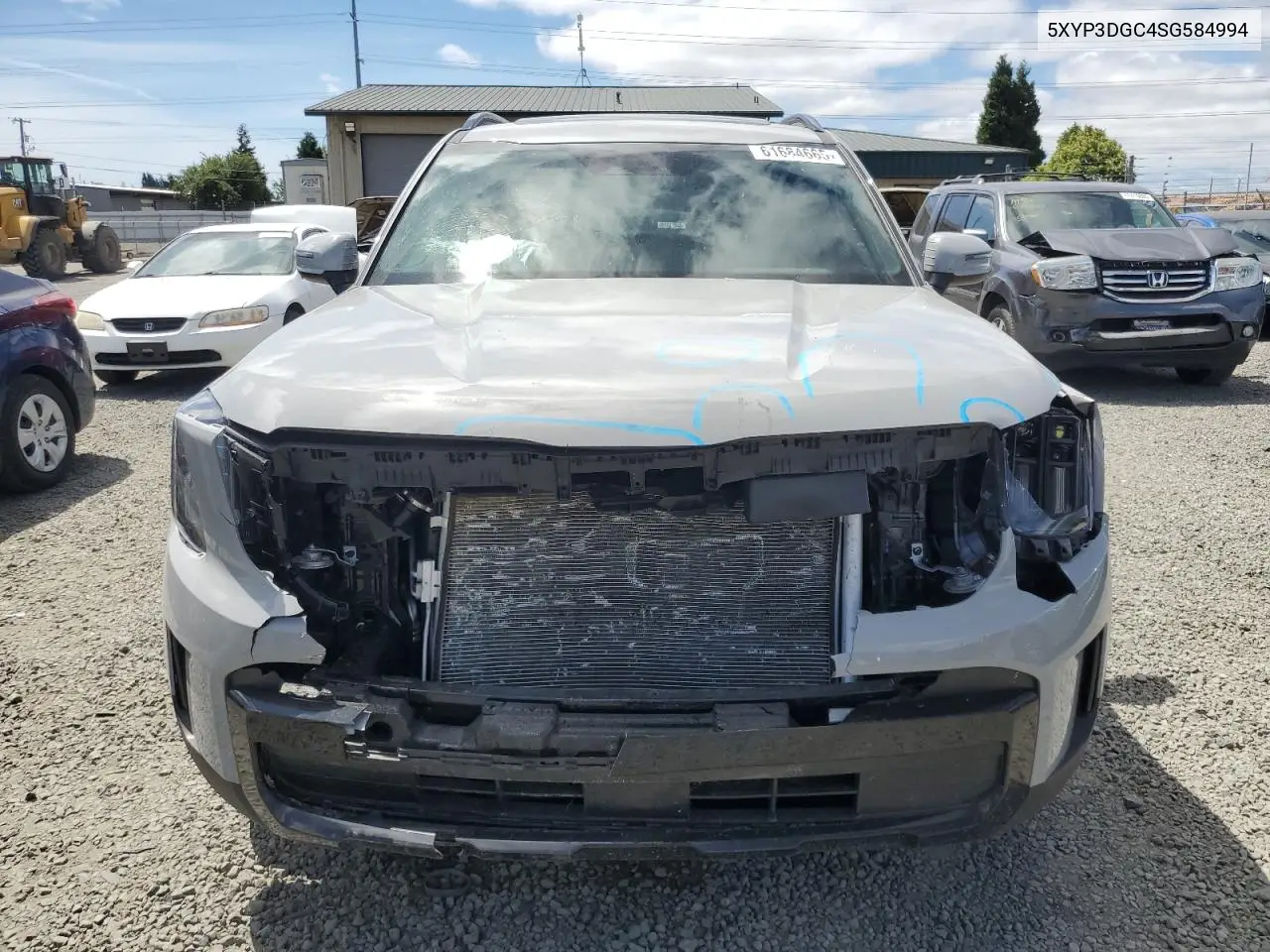 2025 Kia Telluride Ex VIN: 5XYP3DGC4SG584994 Lot: 61684665