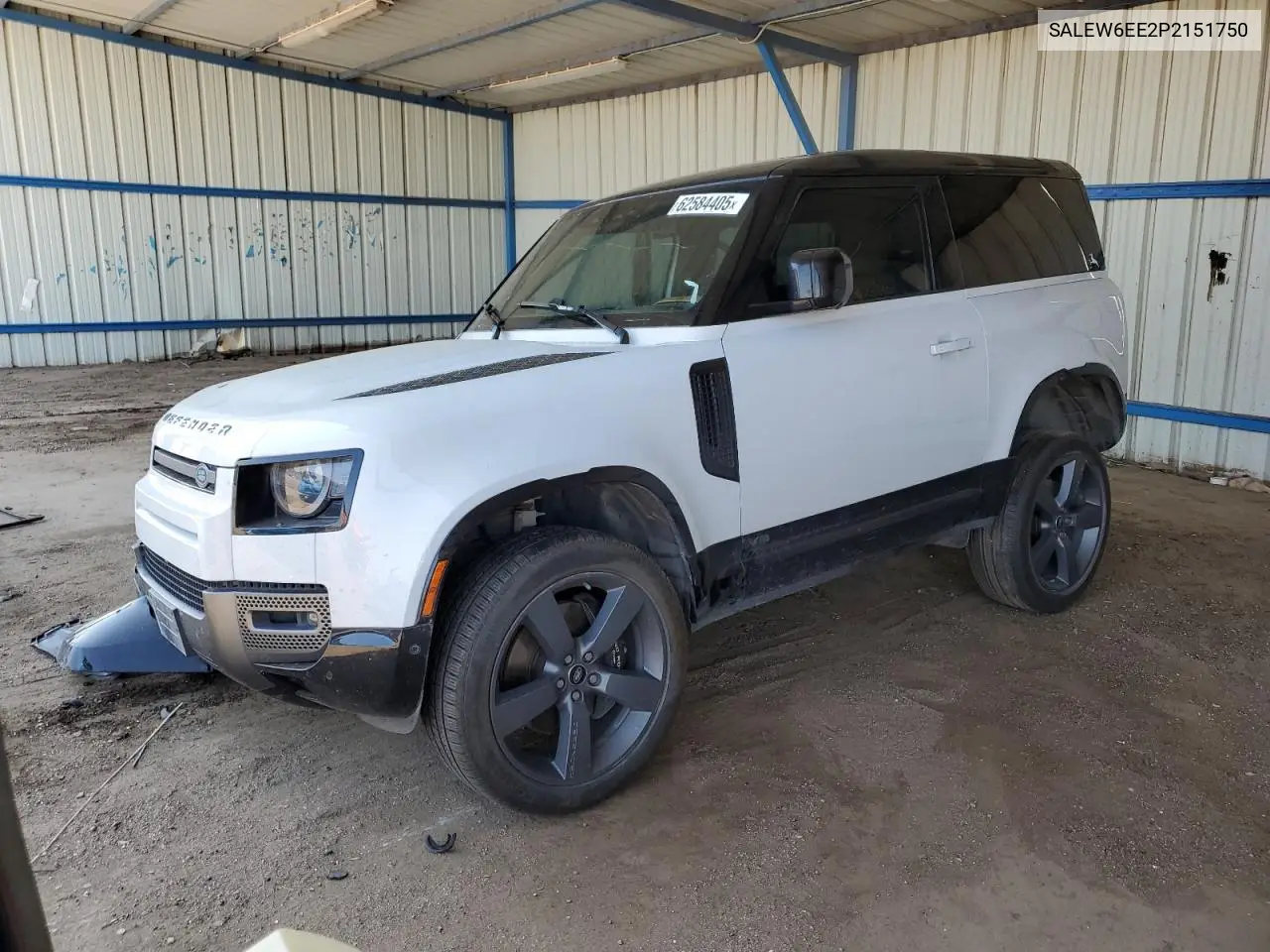 2023 Land Rover Defender 90 VIN: SALEW6EE2P2151750 Lot: 62584405