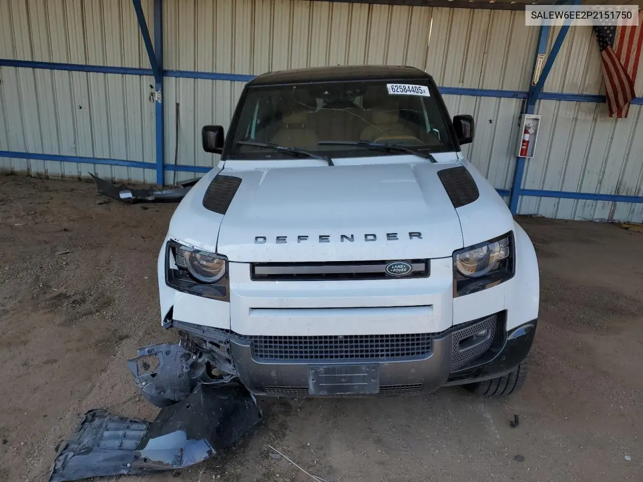 2023 Land Rover Defender 90 VIN: SALEW6EE2P2151750 Lot: 62584405
