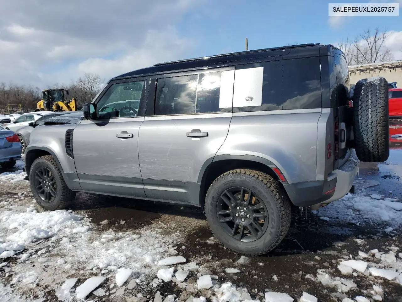 2020 Land Rover Defender 110 Se VIN: SALEPEEUXL2025757 Lot: 45611755