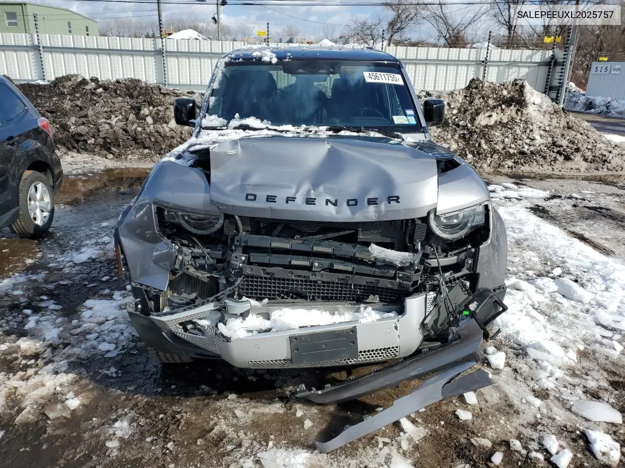 2020 Land Rover Defender 110 Se VIN: SALEPEEUXL2025757 Lot: 45611755