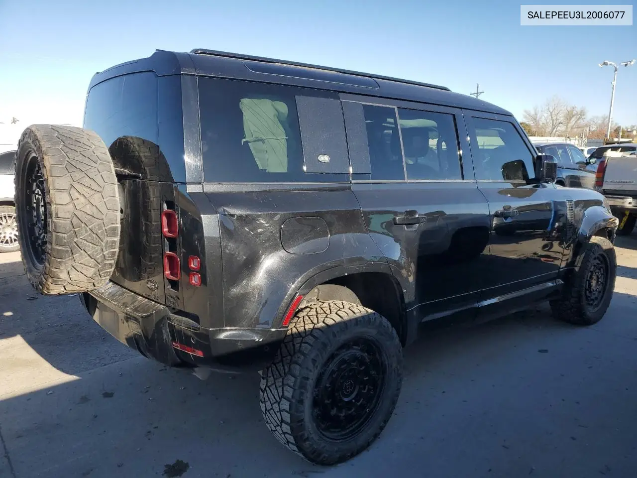 2020 Land Rover Defender 110 Se VIN: SALEPEEU3L2006077 Lot: 46081375
