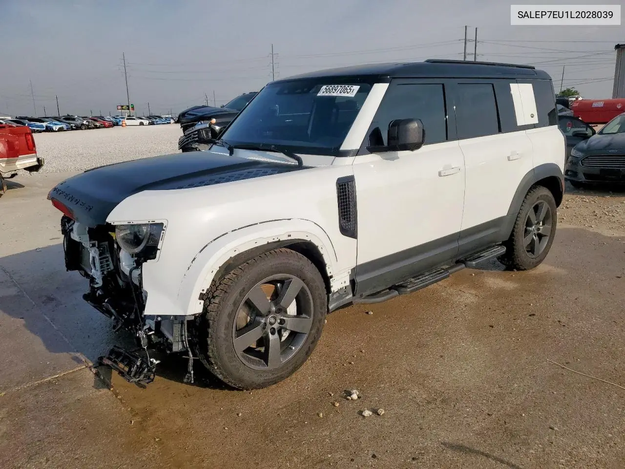 2020 Land Rover Defender 110 Se VIN: SALEP7EU1L2028039 Lot: 56897065