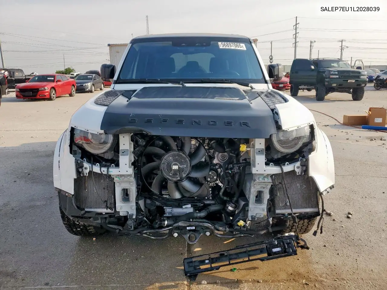 2020 Land Rover Defender 110 Se VIN: SALEP7EU1L2028039 Lot: 56897065