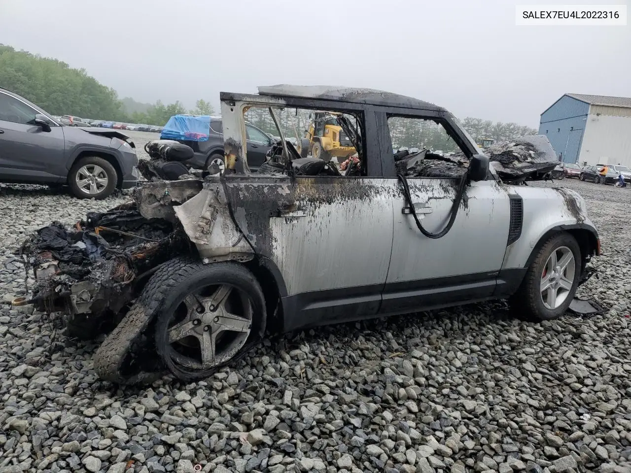 2020 Land Rover Defender 110 X VIN: SALEX7EU4L2022316 Lot: 57082085