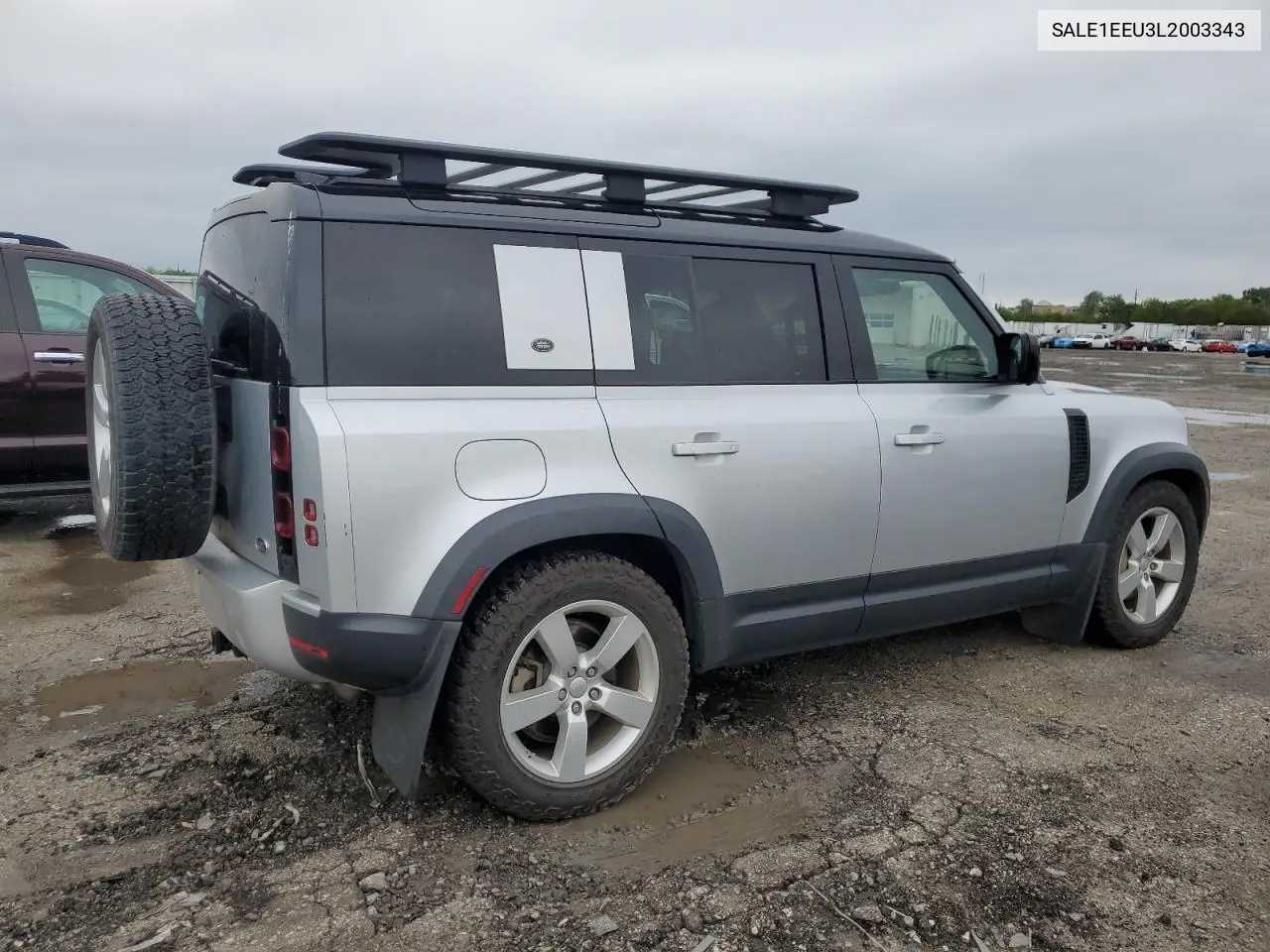 2020 Land Rover Defender 110 1St Edition VIN: SALE1EEU3L2003343 Lot: 57839155