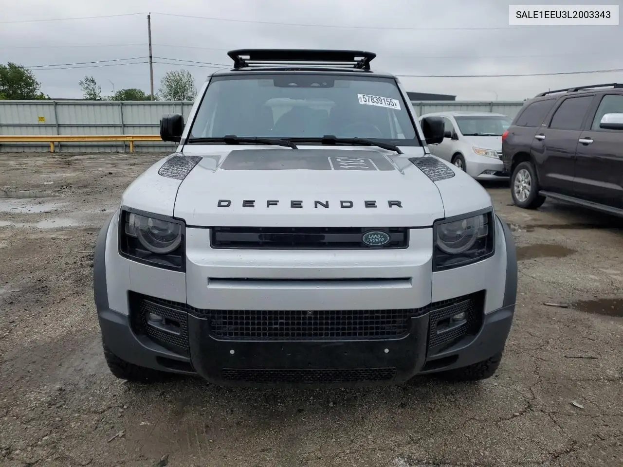 2020 Land Rover Defender 110 1St Edition VIN: SALE1EEU3L2003343 Lot: 57839155