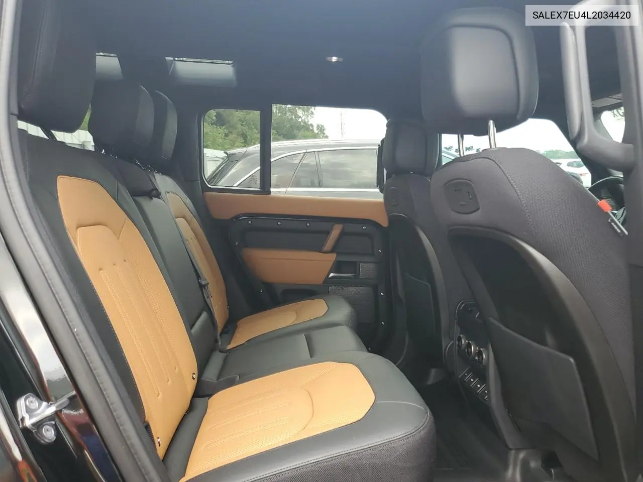 2020 Land Rover Defender 110 X VIN: SALEX7EU4L2034420 Lot: 59281815