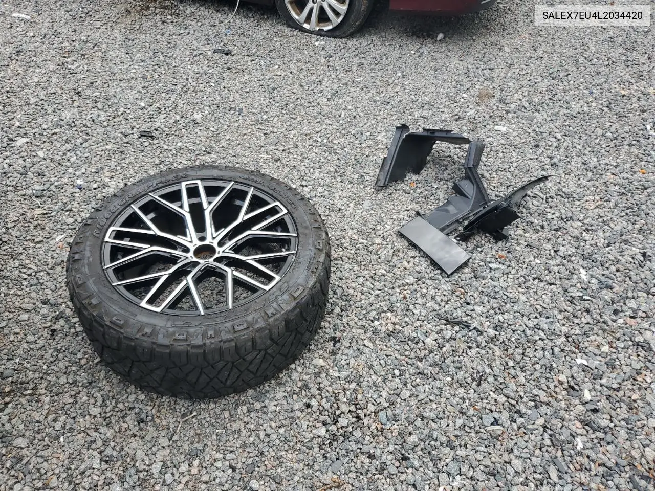 2020 Land Rover Defender 110 X VIN: SALEX7EU4L2034420 Lot: 59281815