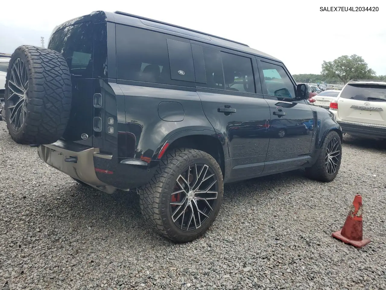 2020 Land Rover Defender 110 X VIN: SALEX7EU4L2034420 Lot: 59281815