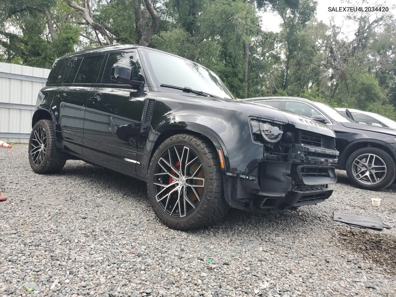 2020 Land Rover Defender 110 X VIN: SALEX7EU4L2034420 Lot: 59281815